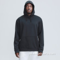 Westerse mannen fleece sweatshirt met capuchon